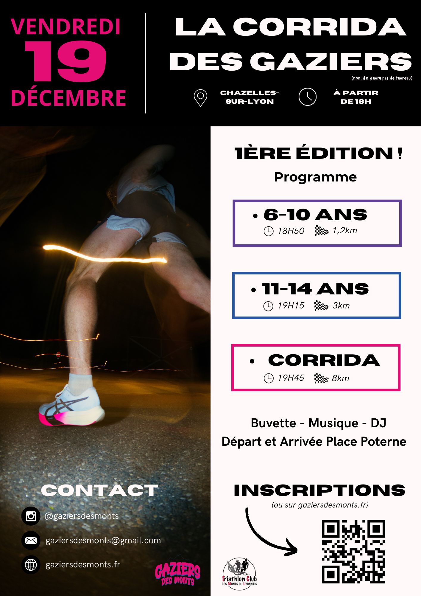 Flyer n°1 de la Corrida